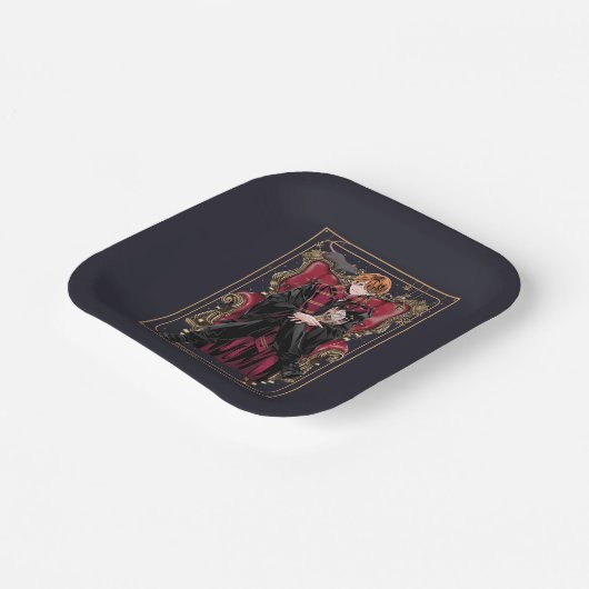 HARRY POTTER™ | Anime Ron Weasley Seed Papieren Bordje (Gebogen)