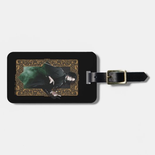 HARRY POTTER™ | Anime Snape-Lijst grafisch Bagagelabel (Voorkant horizontaal)