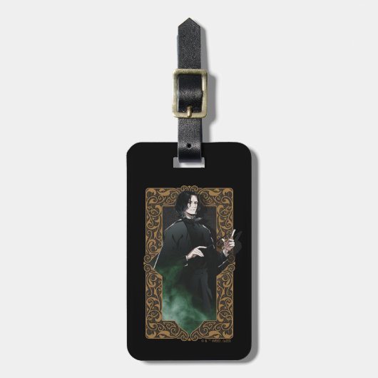 HARRY POTTER™ | Anime Snape-Lijst grafisch Bagagelabel (Voorkant verticaal)