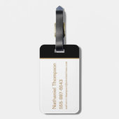 HARRY POTTER™ | Anime Snape-Lijst grafisch Bagagelabel (Achterkant verticaal)