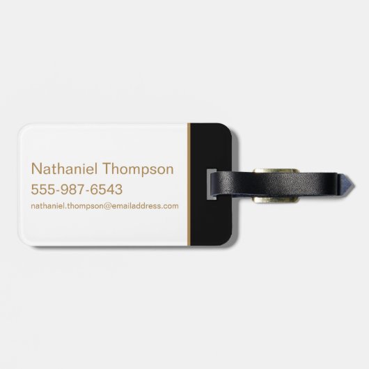 HARRY POTTER™ | Anime Snape-Lijst grafisch Bagagelabel (Achterkant horizontaal)