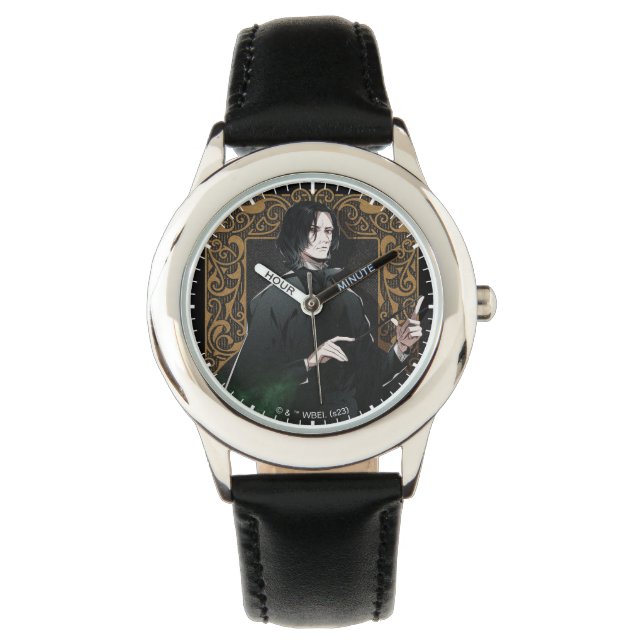HARRY POTTER™ | Anime Snape-Lijst grafisch Horloge (Voorkant)