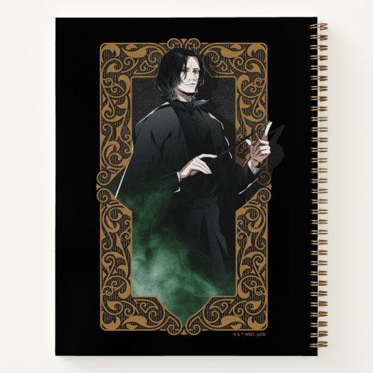 HARRY POTTER™ | Anime Snape-Lijst grafisch Notitieboek (Achterkant)