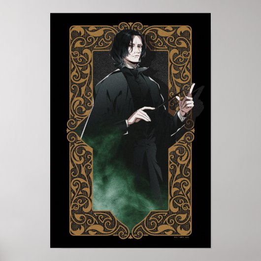 HARRY POTTER™ | Anime Snape-Lijst grafisch Poster (Voorkant)