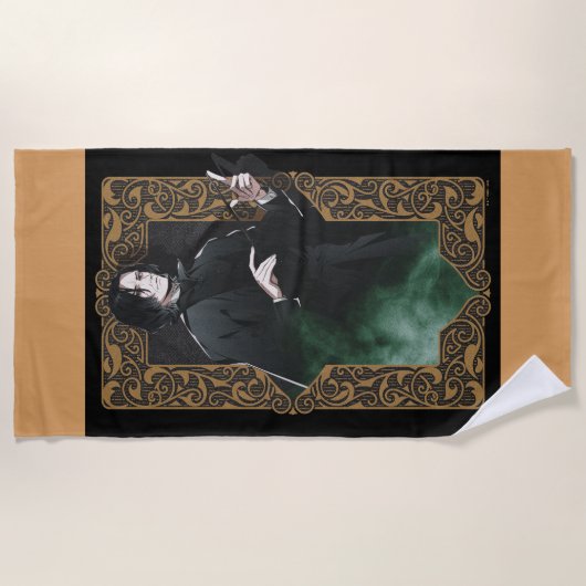 HARRY POTTER™ | Anime Snape-Lijst grafisch Strandlaken (Voorkant)