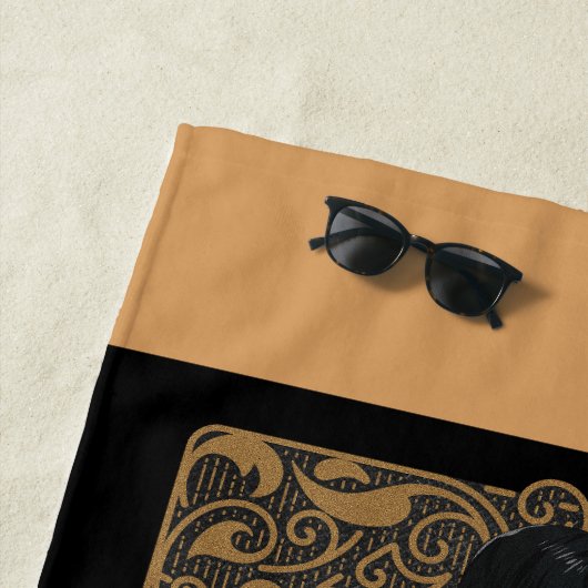 HARRY POTTER™ | Anime Snape-Lijst grafisch Strandlaken (In situ)