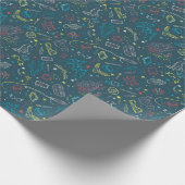 HARRY POTTER™ Artifacts Line Art Pattern Cadeaupapier (Hoek)