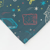 HARRY POTTER™ Artifacts Line Art Pattern Fleece Deken (Hoek)