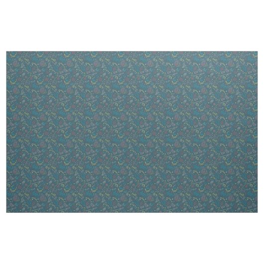 HARRY POTTER™ Artifacts Line Art Pattern Stof (Yard (91,4 cm))