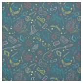 HARRY POTTER™ Artifacts Line Art Pattern Stof (Swatch)