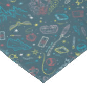 HARRY POTTER™ Artifacts Line Art Pattern Tafelkleed (Gekanteld)