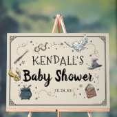 Harry Potter Baby shower Acryl Bord (Neutraal)