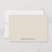 Harry Potter | Baby Shower Bedankt Kaart (Achterkant)