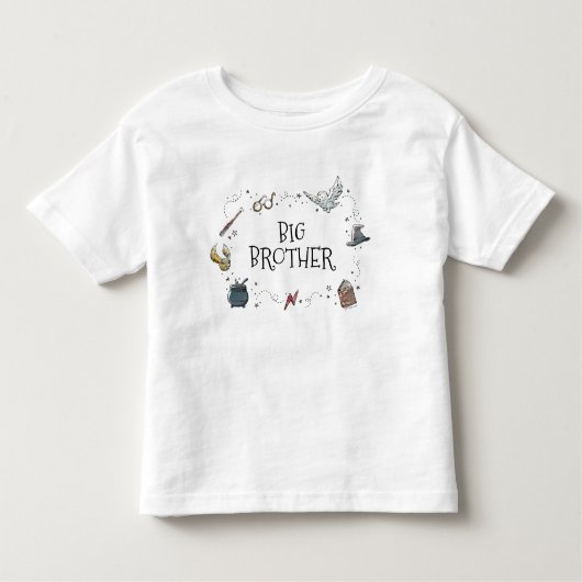 Harry Potter-Baby shower | Big Brother Kinder Shirts (Voorkant)