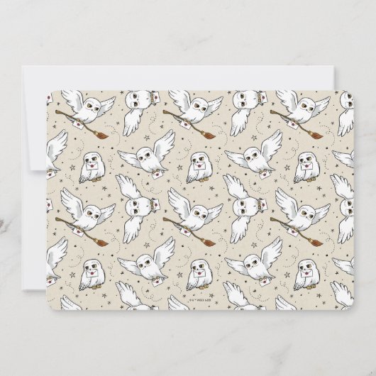 Harry Potter | Baby shower bijzondere leveringen v Kaart (Achterkant)