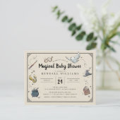Harry Potter Baby shower Briefkaart (Staand voorkant)