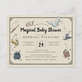 Harry Potter Baby shower Briefkaart
