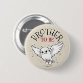 Harry Potter-Baby shower | Brother To Be Ronde Button 5,7 Cm (Voorkant /achterkant)