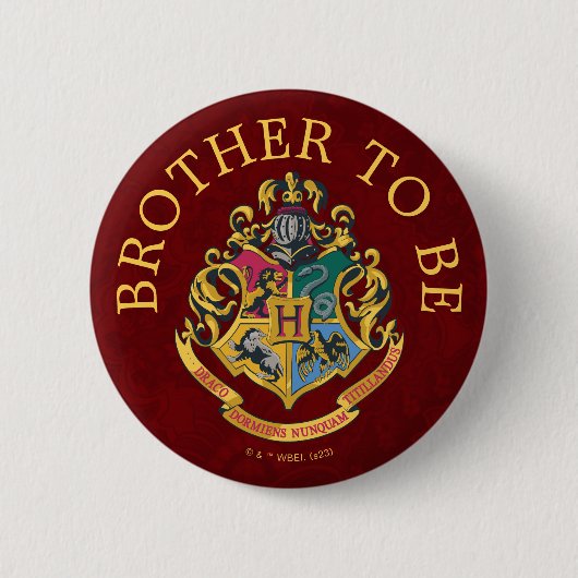 Harry Potter-Baby shower | Brother To Be Ronde Button 5,7 Cm (Voorkant)