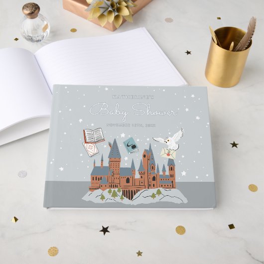 Harry Potter | Baby Shower Guest Gift List Gastenboek (Voorkant open)