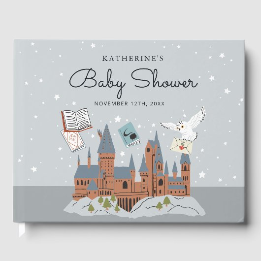 Harry Potter | Baby Shower Guest Gift List Gastenboek (Voorkant)