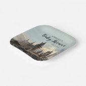 Harry Potter | Baby shower Hogwarts Castle Papieren Bordje (Gebogen)