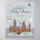 Harry Potter | Baby shower Hogwarts Castle Poster (Voorkant)
