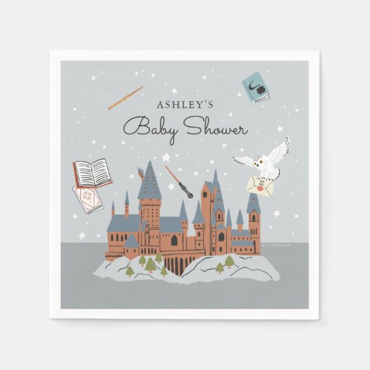 Harry Potter | Baby shower Hogwarts Castle Servet (Voorkant)