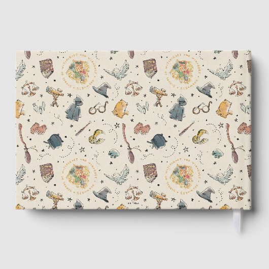 Harry Potter Baby Shower Invitation Gastenboek (Achterkant)