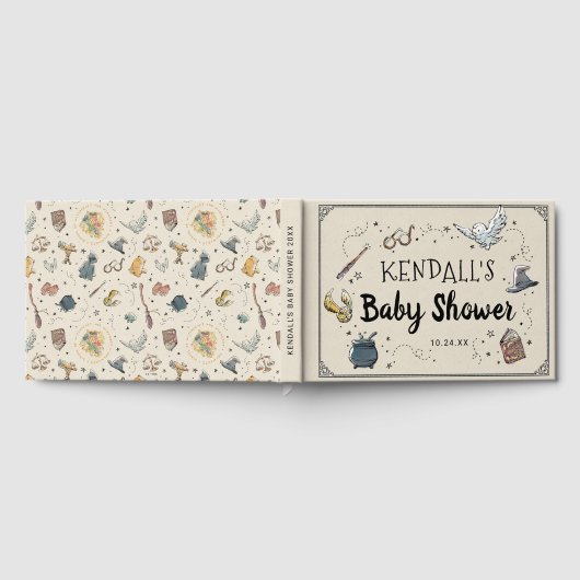 Harry Potter Baby Shower Invitation Gastenboek (Volledig)