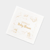 Harry Potter Baby shower Napkins Folie Servetten (Links)
