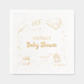 Harry Potter Baby shower Napkins Folie Servetten (Voorkant)