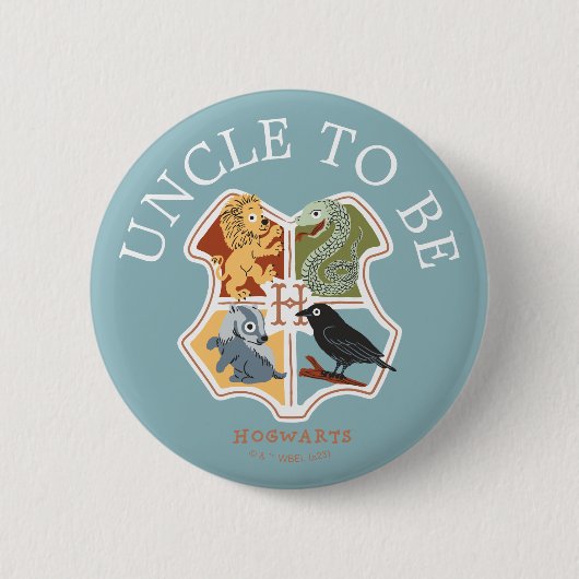 Harry Potter Baby Shower | Oom Worden Ronde Button 5,7 Cm (Voorkant)