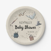 Harry Potter Baby shower Papieren Bordje (Voorkant)