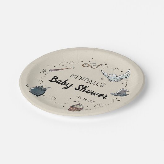 Harry Potter Baby shower Papieren Bordje (Gekanteld)