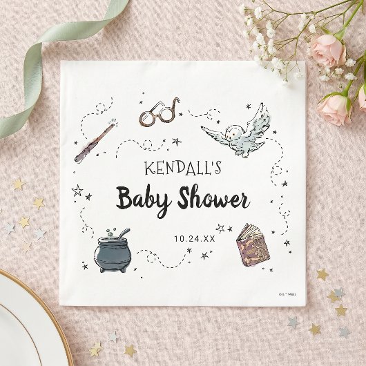 Harry Potter baby shower servetten