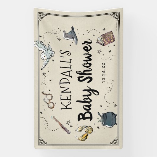 Harry Potter Baby shower Spandoek (Verticaal)
