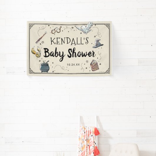 Harry Potter Baby shower Spandoek (Insitu)