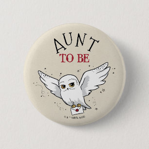 Harry Potter-Baby shower   Tante To Be Ronde Button 5,7 Cm