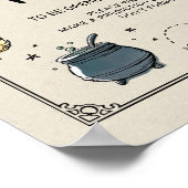 HARRY POTTER™ Baby Shower Tijdcapsule Bord Poster (Hoek)