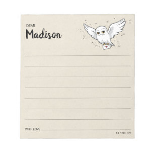 HARRY POTTER™ Baby shower Tijdcapsule Opmerking Notitieblok