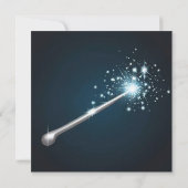 Harry Potter | Baby Shower toverstaf Kaart (Achterkant)