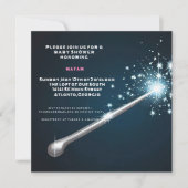 Harry Potter | Baby Shower toverstaf Kaart (Voorkant)