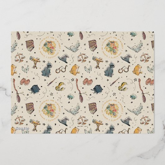 Harry Potter Baby shower Uitnodiging (Achterkant)