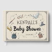 Harry Potter Baby Shower Uitnodiging Gastenboek (Voorkant)