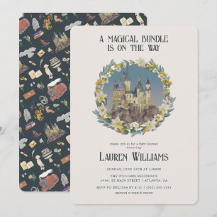 Harry Potter   Baby shower van het Magische Hogwar Kaart