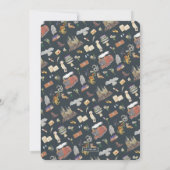 Harry Potter | Baby shower van het Magische Hogwar Kaart (Achterkant)