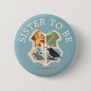 Harry Potter-Baby shower   Zuster om te zijn Ronde Button 5,7 Cm