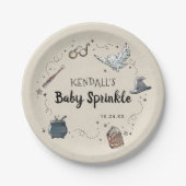 Harry Potter Baby Sprinkle Papieren Bordje (Voorkant)