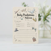 Harry Potter - Baby Voorspellingen & Advies Kaart (Staand voorkant)